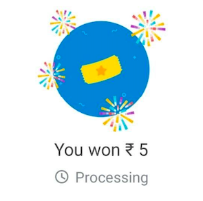 Tez App Tricks Scratch Card