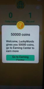 Lucky Words App Offer