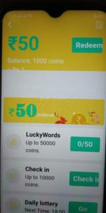 Lucky Words App Offer