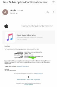 Apple Music Subscription Free