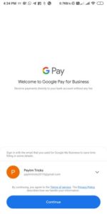 Create Google Pay Merchant