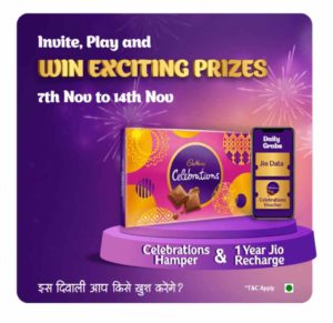 Jio Engage Cadbury Celebration Offer