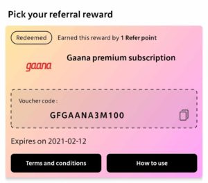 Premium Gaana Subscription Free