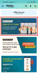 Amazon Refer And Earn Offer