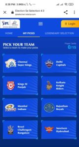 IPL Election Se Selection Contest