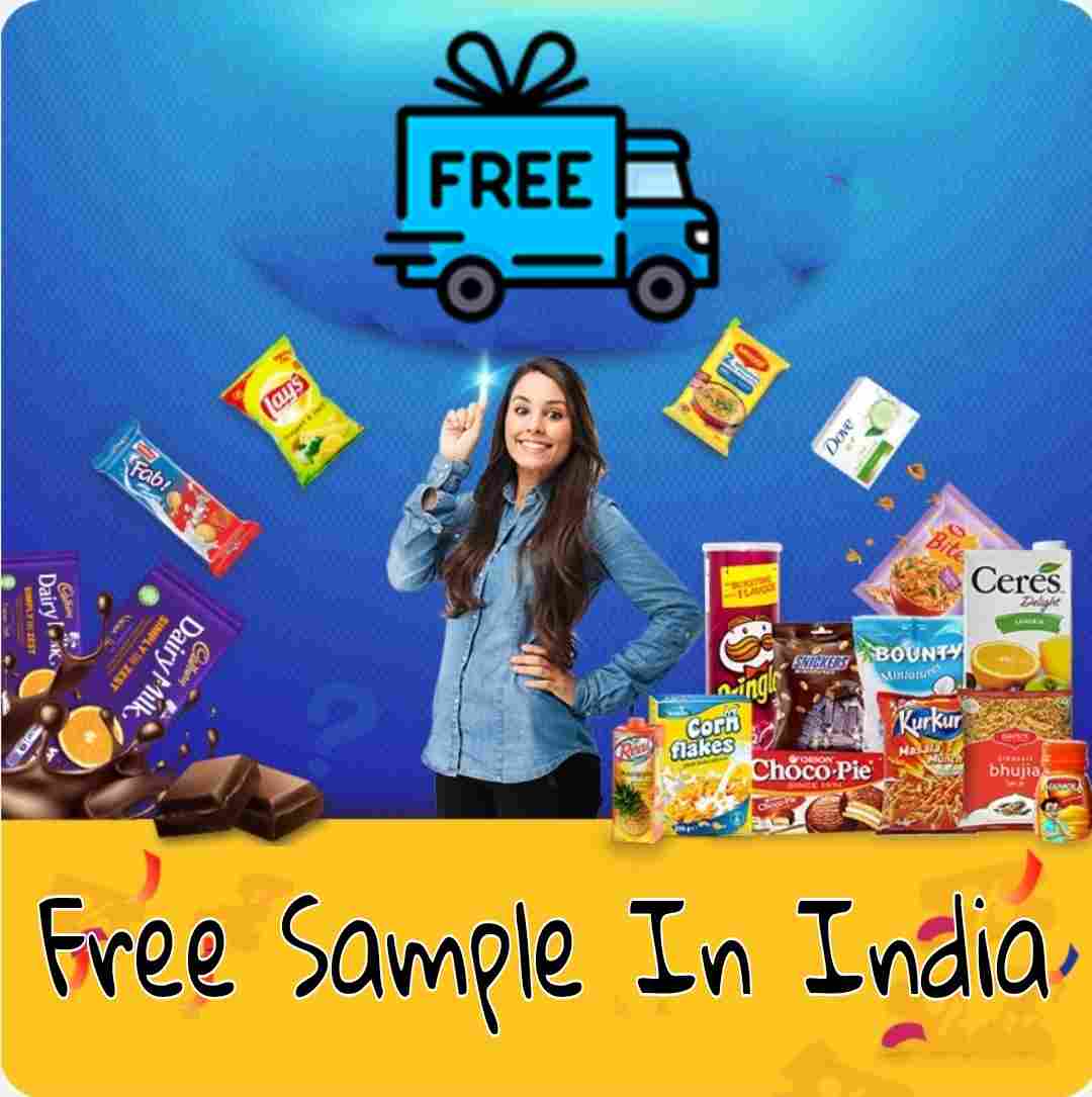 Free Sample In India for 20 Products FREE With 100% Delivery