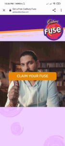 Free Cadbury Fuse Contest