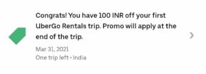 Uber Ride Promo Code