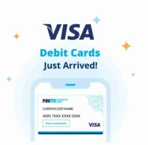 Paytm Visa Debit Card Free