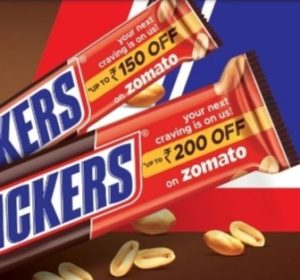 Zomato Snickers Offer