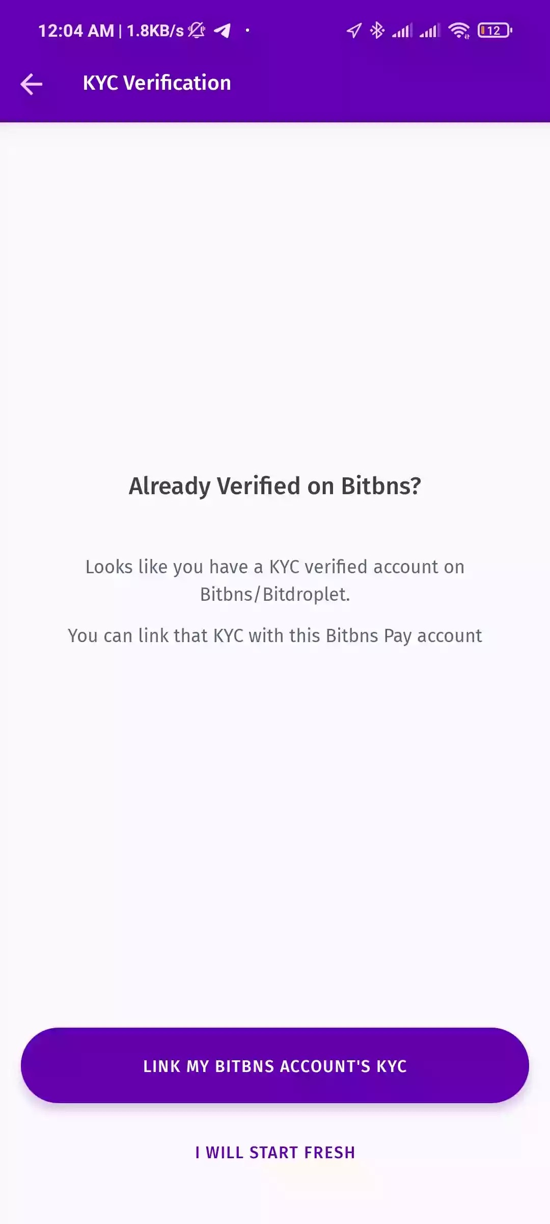 BitBns App Loot