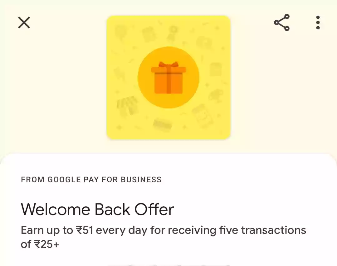 Google Pay Good Morning Offer