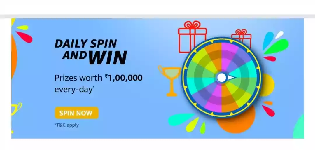 Amazon Daily Spin and Win Quiz Answers