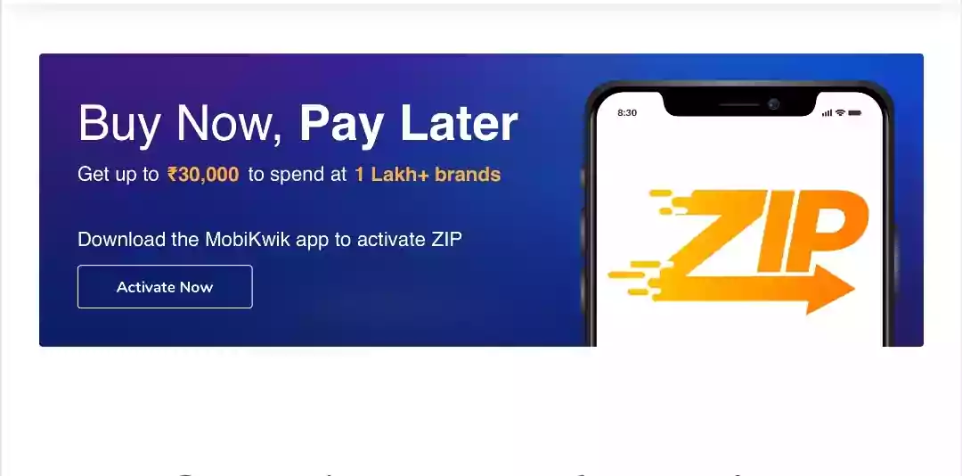 Mobikwik Zip Pay Later
