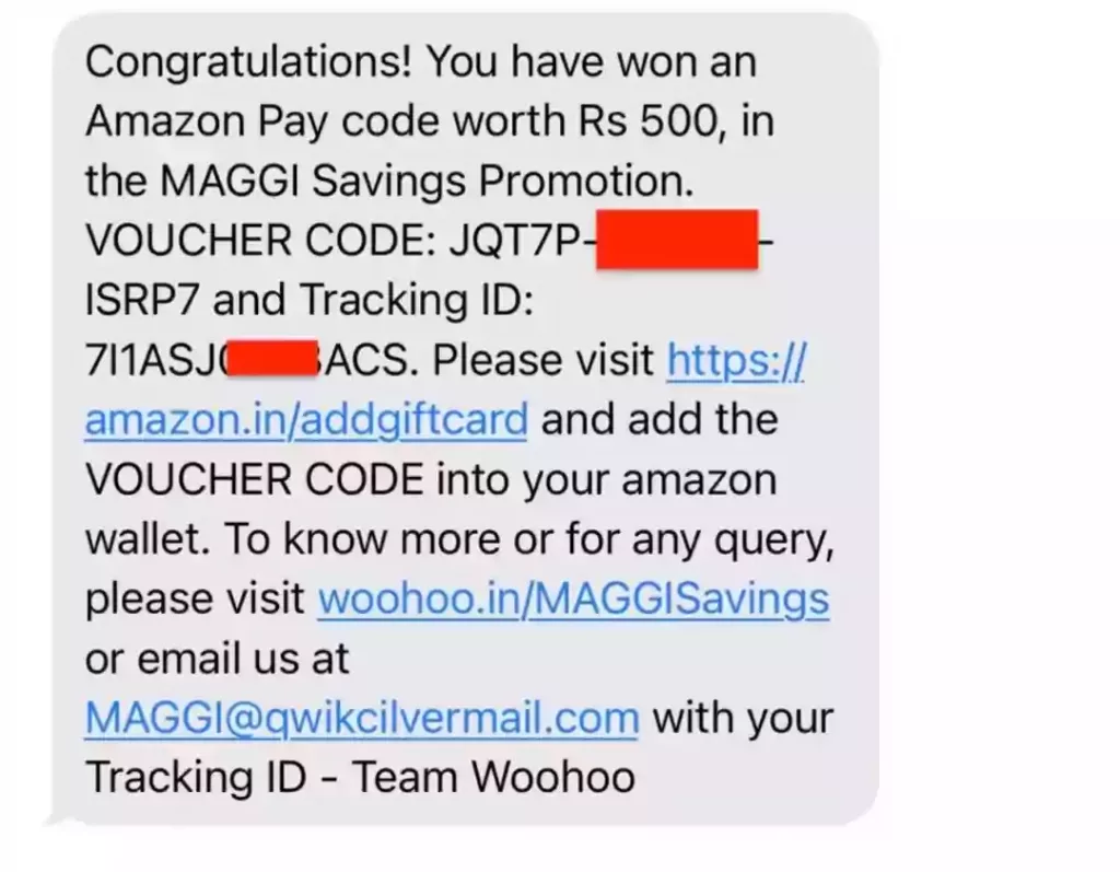 Woohoo Maggi Savings Offer