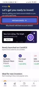 CoinDCX Go App Free Bitcoin