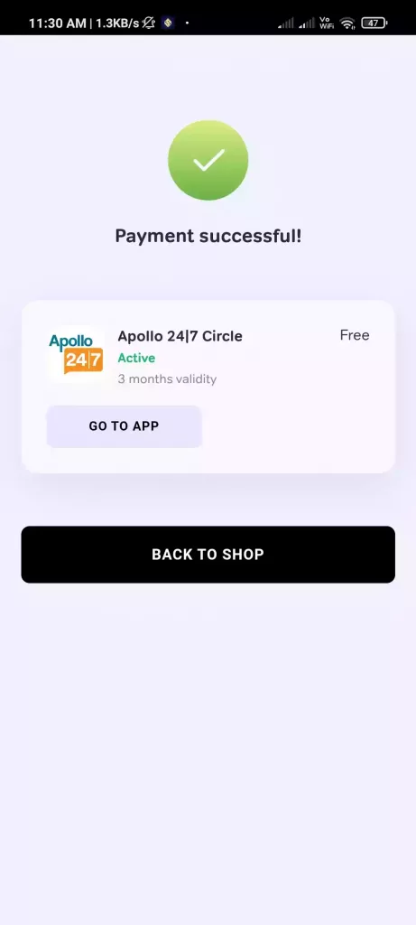 How To Activated Apollo 247 Circle Membership and Rewarded Rs.100 For Shop Now