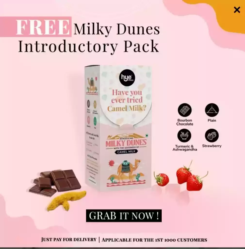 Free Milky Dunes Starter Pack