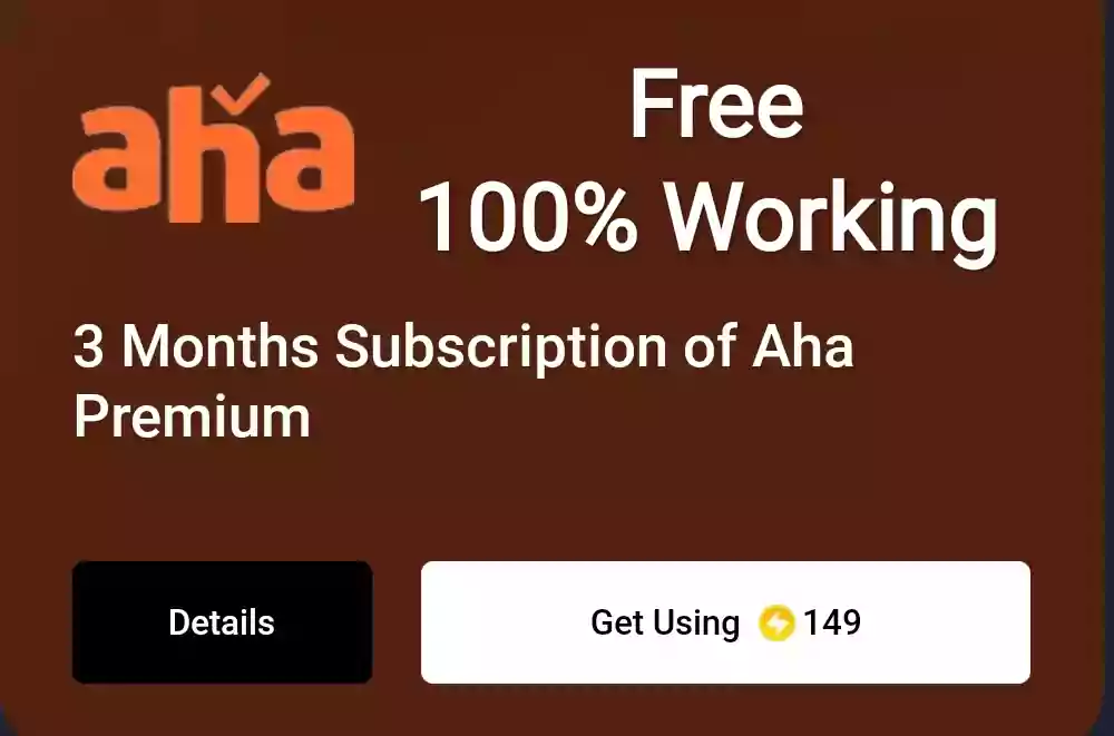 Free Aha Premium Subscription