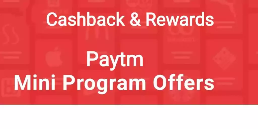 Paytm Mini Apps Offers