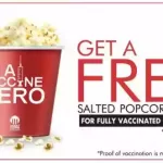 Miraj Cinemas Free Tub Of Salted Popcorn 90gms