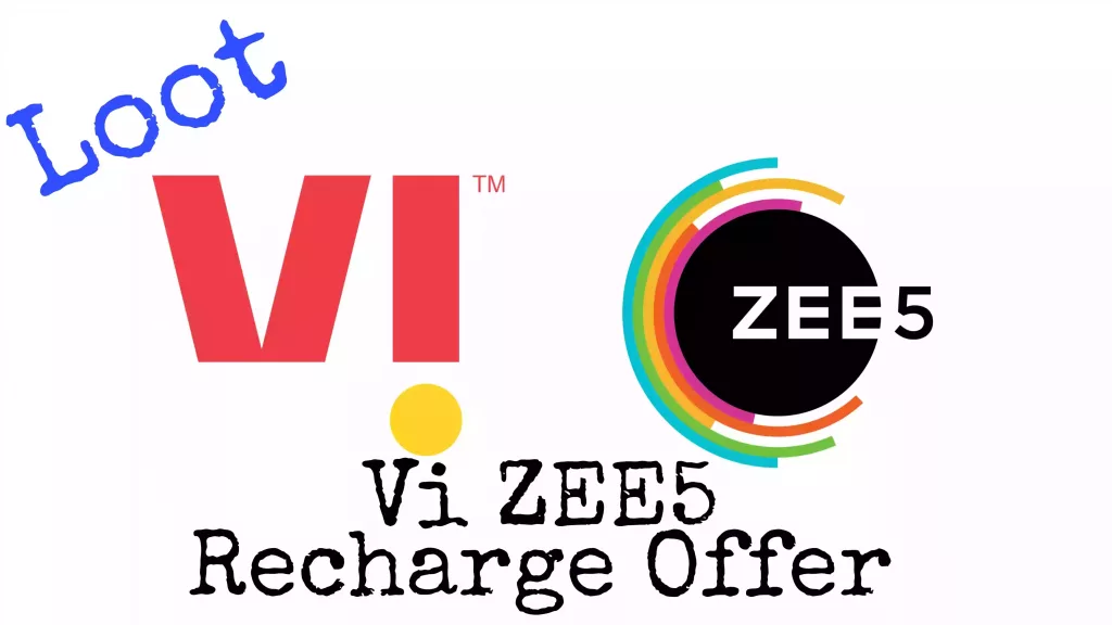 Vi ZEE5 Recharge Offer 