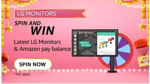 Amazon Lg Monitors SPIN AND WIN