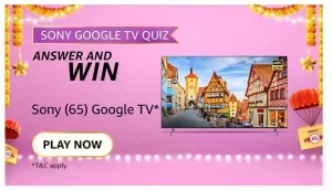 Amazon Sony Google Tv Quiz Answers