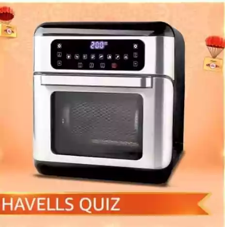 Amazon Havells Air Oven Quiz Answers