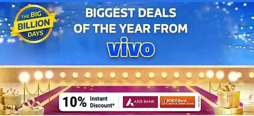 Flipkart Big Billion Days 2021 Vivo Mobiles Offer - Vivo Mobiles Offers for BBD Sale 2021 for How to Purchasing on the Vivo Mobiles and Great Discount Of Vivo All Mobiles You Can Check this Vivo Mobiles After Interest and Best Discount Available In the Price from Flipkart The Big Billion Days Sale 2021.