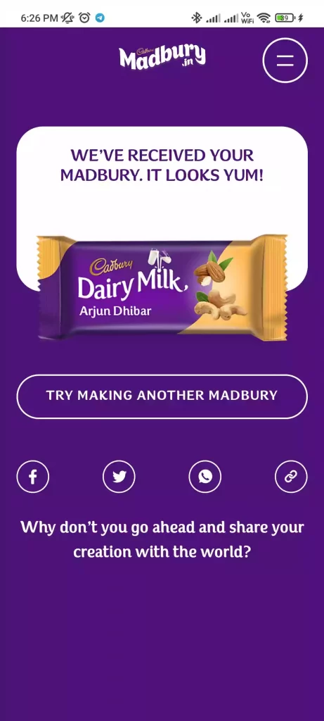 Cadbury Madbury Free Amazon Gift Voucher