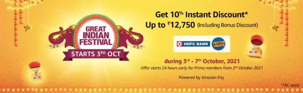 Amazon HDFC Bank Offer