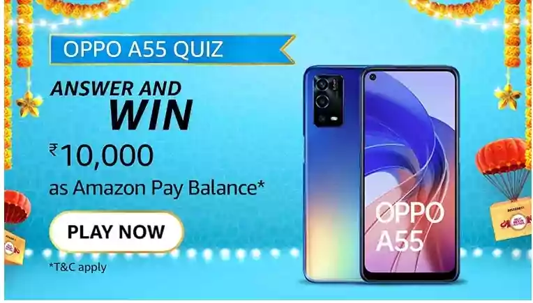 Amazon OPPO A55 Quiz Answers