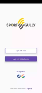 SportGully Fantasy App