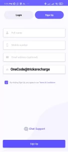 OneCode Referral Code