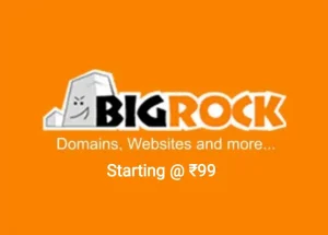 BigRock Domain Offer