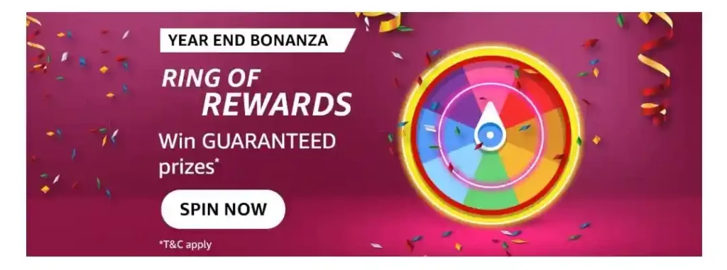 Amazon Year End Bonanza Ring Of Rewards