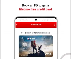 Kotak 811 Bank Lifetime Free Credit Card
