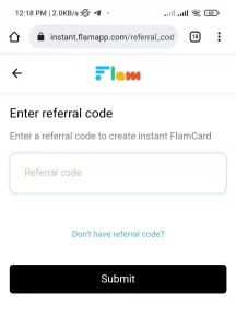 Flam Referral Code