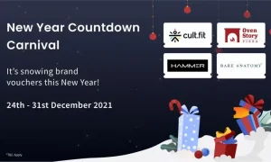 CoinDCX New Year Countdown Carnival