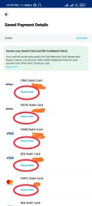 Paytm Secure Card Offer