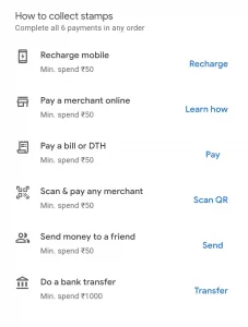 Google Pay Task Wall Offer 