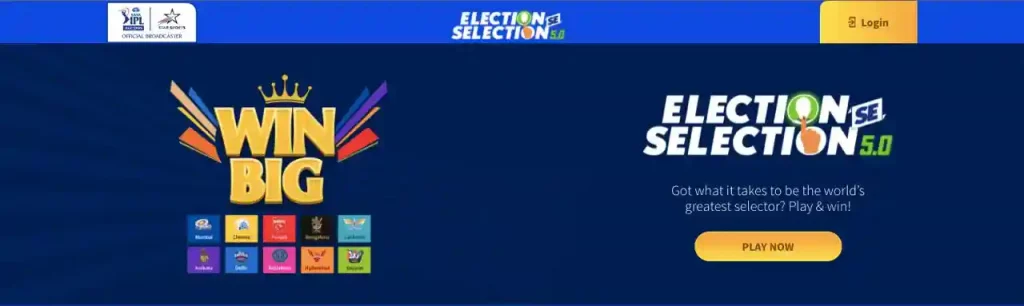IPL Election Se Selection 5.0