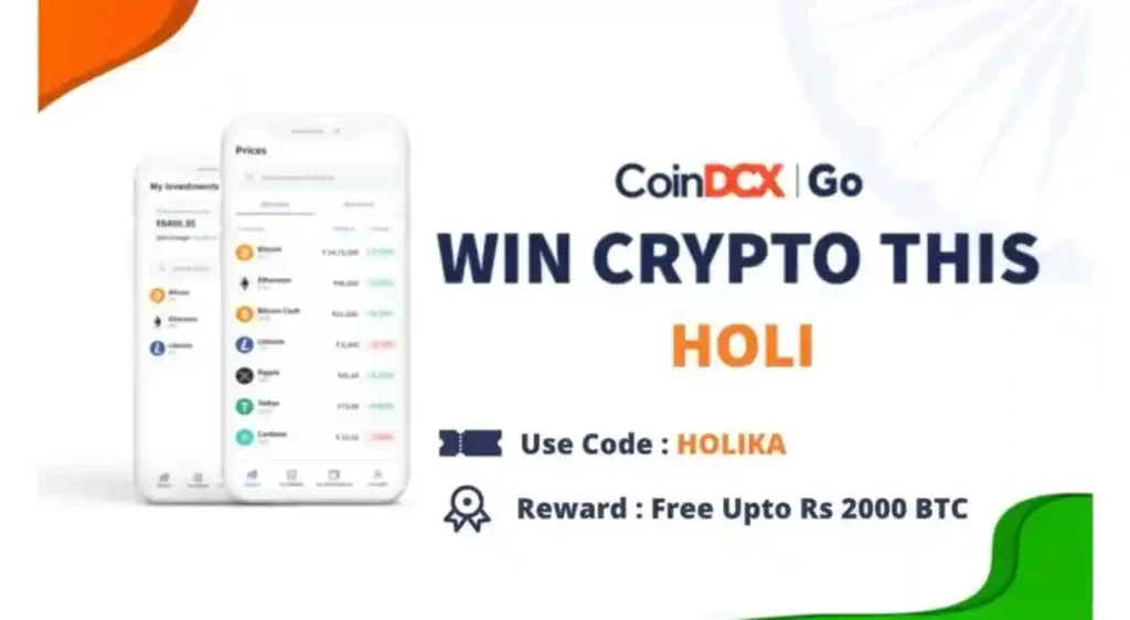 CoinDCX Holi Offer