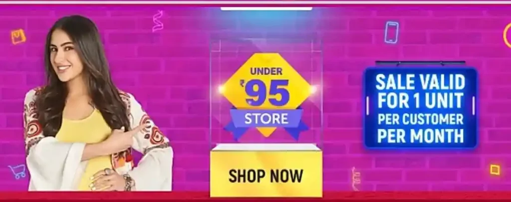 Shopsy Under 95 Rupees Store
