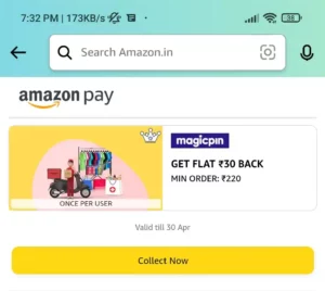 MagicPin Amazon Pay Offer