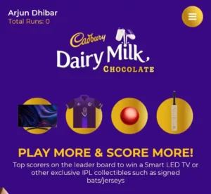 Cadbury Cricket Referral Code