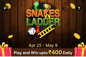 Flipkart Snakes Ladder Game