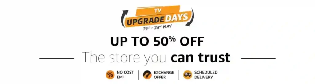 Amazon TV Upgrade Days