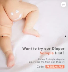 Free Sample RforRabbit Feather Diapers